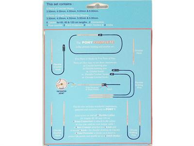 Pony Complete Ultimate Knitting Chrochet Set Yellow