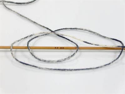 Lot of 4 x 100gr Skeins Ice Yarns PRINT SOCK (75% Superwash Wool) Yarn Grey Shades Cream