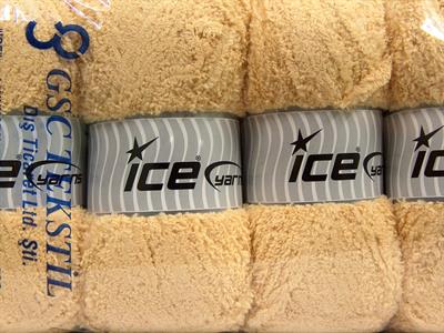 4x100gr. PUFFY Mikro Fiber Koyu Krem Yumoş, Sakallı, Kışlık, Bebe, Kalın