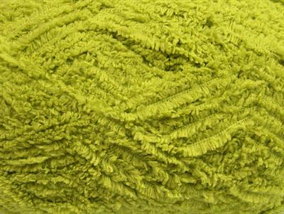 4x100gr. PUFFY Mikro Fiber Yeşil Yumoş, Sakallı, Kışlık, Bebe, Kalın