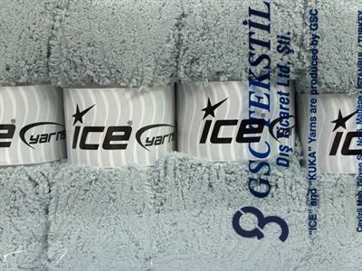 4x100gr. PUFFY Mikro Fiber Gri Yumoş, Sakallı, Kışlık, Bebe, Kalın