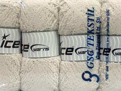 4x100gr. PUFFY Mikro Fiber Açık Gri Yumoş, Sakallı, Kışlık, Bebe, Kalın