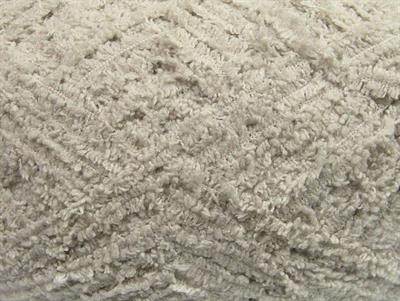 4x100gr. PUFFY Mikro Fiber Açık Gri Yumoş, Sakallı, Kışlık, Bebe, Kalın