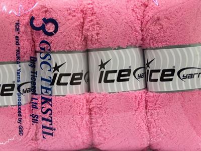 4x100gr. PUFFY Mikro Fiber Pembe Yumoş, Sakallı, Kışlık, Bebe, Kalın