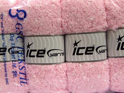 4x100gr. PUFFY POMPOM Mikro Fiber Bebe Pembesi Yumoş Bük. Sakallı Bük., Kışlık, Bebe, Kalın