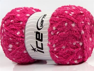4x100gr. PUFFY POMPOM Mikro Fiber Fuşya Yumoş Bük. Sakallı Bük., Kışlık, Bebe, Kalın