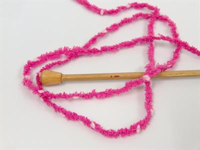 4x100gr. PUFFY POMPOM Mikro Fiber Fuşya Yumoş Bük. Sakallı Bük., Kışlık, Bebe, Kalın