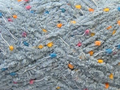 4x100gr. PUFFY POMPOM Mikro Fiber Gri Yumoş Bük. Sakallı Bük., Kışlık, Bebe, Kalın