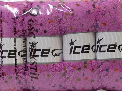 4x100gr. PUFFY POMPOM Mikro Fiber Lavanta Yumoş Bük. Sakallı Bük., Kışlık, Bebe, Kalın