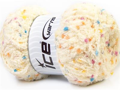 4x100gr. PUFFY POMPOM Mikro Fiber Açık Sarı Yumoş Bük. Sakallı Bük., Kışlık, Bebe, Kalın