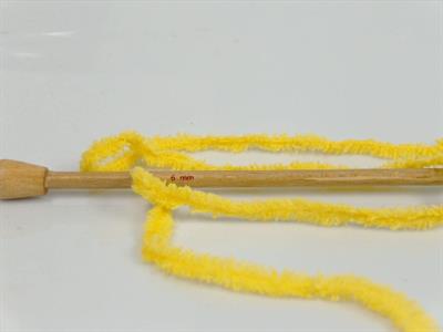 4x100gr. PUFFY Mikro Fiber Sarı Yumoş, Sakallı, Kışlık, Bebe, Kalın