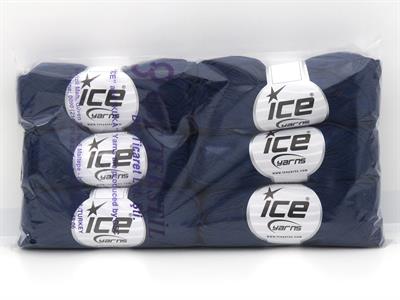 6x50gr. PUNCH Pamuk Koyu Mavi Yazlık İplikler, Pamuk