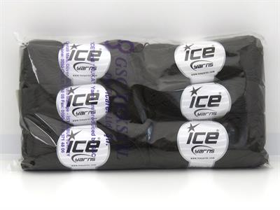 6x50gr. PUNCH Pamuk Koyu Kahverengi Yazlık İplikler, Pamuk