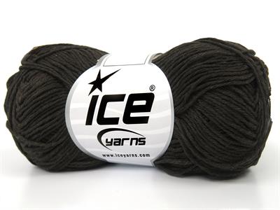 6x50gr. PUNCH Pamuk Koyu Kahverengi Yazlık İplikler, Pamuk