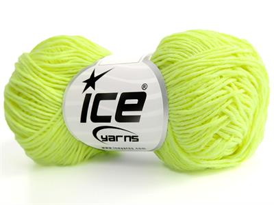 6x50gr. PUNCH Pamuk Neon Yeşil Yazlık İplikler, Pamuk