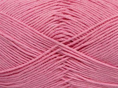 8x50gr. PURE COTTON FINE Pamuk Açık Pembe Bebe, Yazlık İplikler, Pamuk, %100 Pamuk