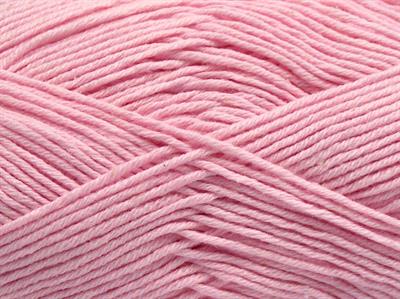 8x50gr. PURE COTTON FINE Pamuk Açık Pembe Bebe, Yazlık İplikler, Pamuk, %100 Pamuk