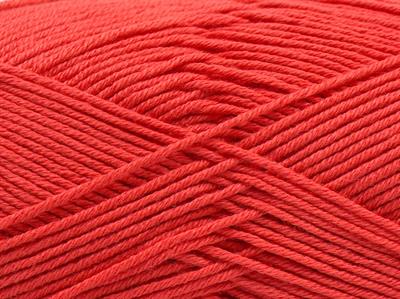 8x50gr. PURE COTTON FINE Pamuk Somon Bebe, Yazlık İplikler, Pamuk, %100 Pamuk