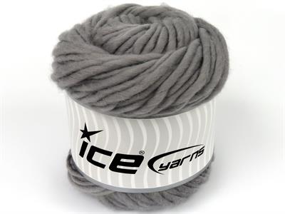 2x200gr. PURE WOOL XL Yün Koyu Gri Lüks, Kışlık, Yün, 100% Yün, Çok Kalın