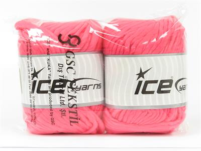 2x200gr. PURE WOOL XL Yün Pembe Lüks, Kışlık, Yün, 100% Yün, Çok Kalın