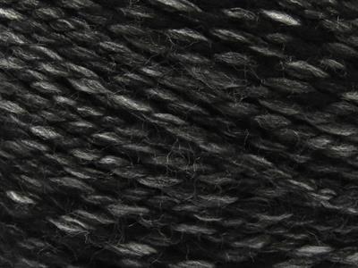 Lot of 2 x 200gr Skeins Ice Yarns PUZZLE WOOL WORSTED (35% Wool) Yarn Black Grey Shades