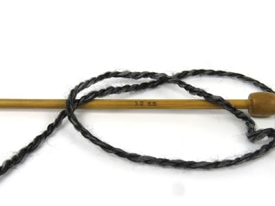 Lot of 2 x 200gr Skeins Ice Yarns PUZZLE WOOL WORSTED (35% Wool) Yarn Black Grey Shades