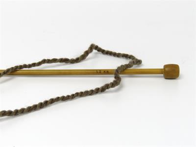 Lot of 2 x 200gr Skeins Ice Yarns PUZZLE WOOL WORSTED (35% Wool) Yarn Brown Shades