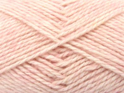 Lot of 4 x 100gr Skeins Ice Yarns RE-STYLE (30% Recycled Cotton) Yarn Baby Pink