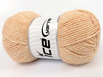 Lot of 4 x 100gr Skeins Ice Yarns RE-STYLE (30% Recycled Cotton) Yarn Light Orange