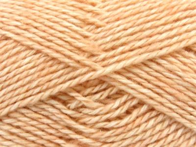 Lot of 4 x 100gr Skeins Ice Yarns RE-STYLE (30% Recycled Cotton) Yarn Light Orange