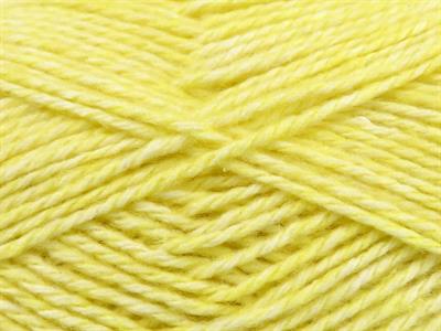 Lot of 4 x 100gr Skeins Ice Yarns RE-STYLE (30% Recycled Cotton) Yarn Light Yellow