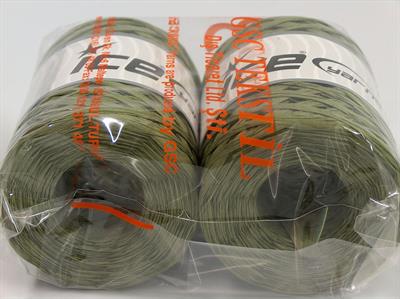 2x100gr. RAFFIA Viskon Açık Haki Şerit, Viskon, Yazlık İplikler, %100 Viskon, Worsted