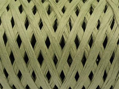2x100gr. RAFFIA Viskon Açık Haki Şerit, Viskon, Yazlık İplikler, %100 Viskon, Worsted
