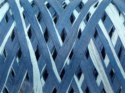 2x100gr. RAFFIA MULTI Viskon Mavi Tonları Şerit, Viskon, Yazlık İplikler, %100 Viskon, Worsted
