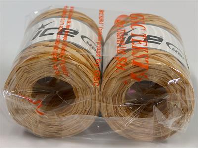 2x100gr. RAFFIA MULTI Viskon Kahverengi Tonları Şerit, Viskon, Yazlık İplikler, %100 Viskon, Worsted