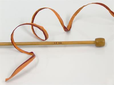 2x100gr. RAFFIA MULTI Viskon Turuncu, Maron Şerit, Viskon, Yazlık İplikler, %100 Viskon, Worsted