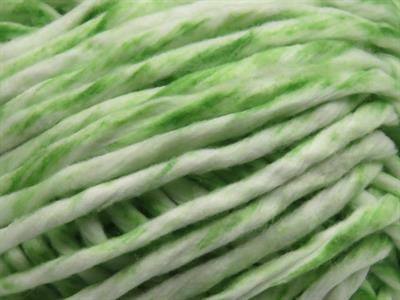 2x100gr. RAFFIA TWIST COLOR  Yeşil, Beyaz Yazlık İplikler, Worsted