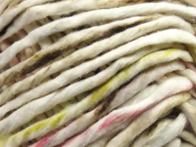 2x100gr. RAFFIA TWIST COLOR  Pembe, Beyaz, Sarı, Deve Tüyü Yazlık İplikler, Worsted