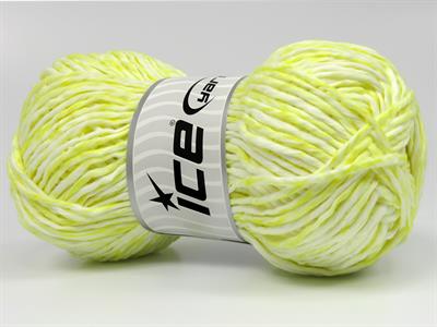 2x100gr. RAFFIA TWIST COLOR  Beyaz, Sarı Yazlık İplikler, Worsted