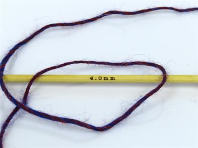 8x50gr. RIHANNA Akrilik, Yün Mavi, Bordo Kışlık, Yün, Batik Desenli, Akrilik