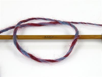 8x50gr. RIHANNA Akrilik, Yün Bordo Kışlık, Yün, Batik Desenli, Akrilik