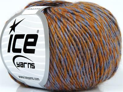 8x50gr. RIHANNA Akrilik, Yün Altın Kışlık, Yün, Batik Desenli, Akrilik