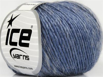 8x50gr. RIHANNA Akrilik, Yün Açık Gri Kışlık, Yün, Batik Desenli, Akrilik