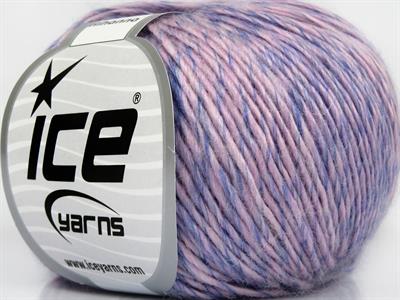 8x50gr. RIHANNA Akrilik, Yün Pembe Kışlık, Yün, Batik Desenli, Akrilik