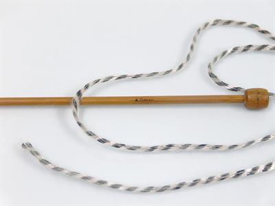 Lot of 8 Skeins Ice Yarns ROCK STAR (19% Merino Wool) Yarn Beige Black