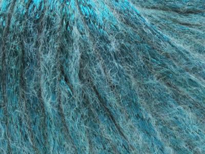 Lot of 8 Skeins Ice Yarns ROCK STAR (19% Merino Wool) Yarn Emerald Green