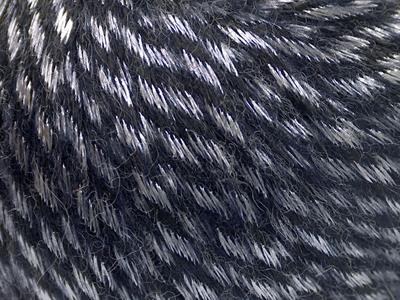 Lot of 8 Skeins Ice Yarns ROCK STAR (19% Merino Wool) Yarn Purple Silver