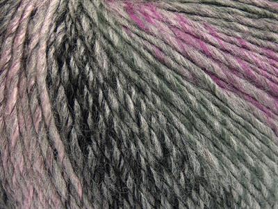 4x100gr. ROSETO WORSTED Yün, Akrilik Leylak Tonları, Gri Tonları Kışlık, Yün, Batik Desenli, Worsted