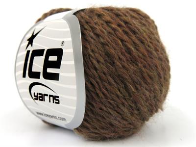 Lot of 8 Skeins Ice Yarns ROYAL WOOL (80% Wool) Hand Knitting Yarn Brown Shades