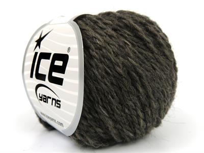 Lot of 8 Skeins Ice Yarns ROYAL WOOL (80% Wool) Hand Knitting Yarn Dark Camel